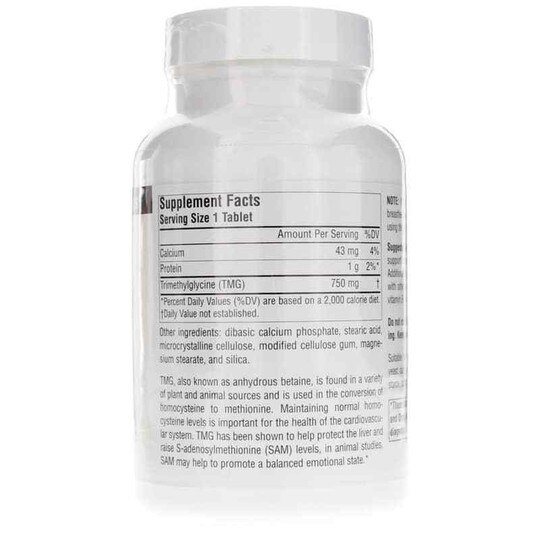 TMG Trimethylglycine 750 Mg, SNN